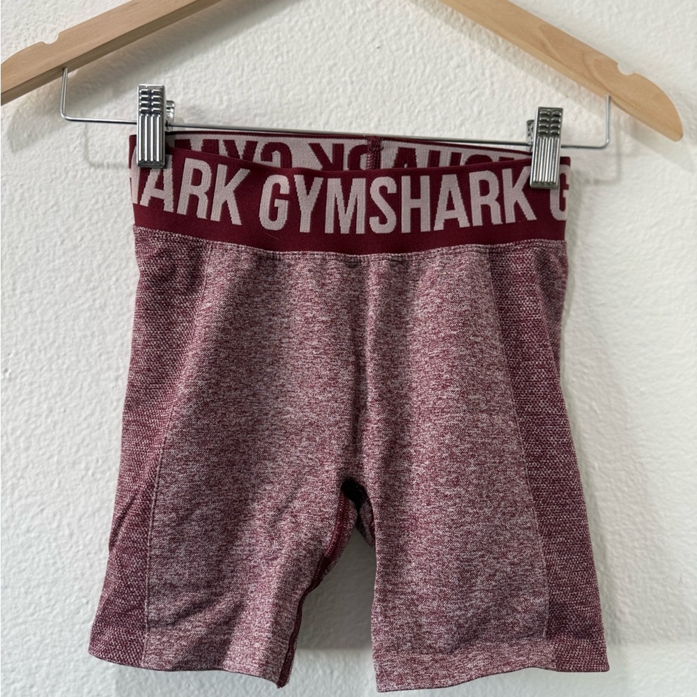 Gymshark Women's Burgundy Bike Shorts